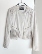 Western beige jasje met franjes maat s, On-line, Beige, Zo goed als nieuw, On-line