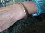 Zilveren armband ; klemarmband voor smalle pols (1e gehalte), Gebruikt, Zilver, Zilver, Ophalen