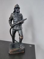 Brandweerman beeldje - Klokgaaf, Ophalen of Verzenden