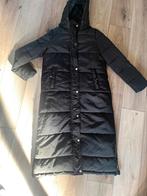 Zwarte lange winter jas maat 38, Kleding | Dames, Jassen | Winter, Verzenden, Maat 38/40 (M), Zwart