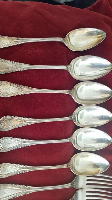 Antiek Sheffield Zilver Bestek - John Nowill & Sons beschikbaar voor biedingen