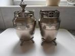 Art Deco potje en lepelvaasje, Ophalen of Verzenden