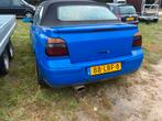 Volkswagen Golf 2000 Blauw v6 2.8 24v project cabriolet, Auto's, Volkswagen, Voorwielaandrijving, Stof, Zwart, Cabriolet