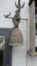 hele zware antieke bronzen trekbel, Ophalen of Verzenden, Gebruikt