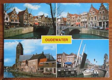 Oudewater Vierluik met o.a. Kerk en Ophaalbrug beschikbaar voor biedingen