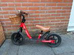 Rode loopfiets met mandje, Ophalen, Zo goed als nieuw, Loopfiets