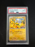 Pikachu Outbreak XY promo Japans PSA 8, Ophalen of Verzenden, Zo goed als nieuw, Losse kaart