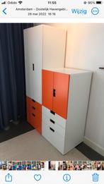 Ikea Stuva (kleding)kasten oranje-wit, Ophalen, Gebruikt, 50 tot 70 cm, 105 cm of meer