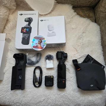 Dji Osmo Pocket 3 Camera for Video Bloggers + Microphone beschikbaar voor biedingen