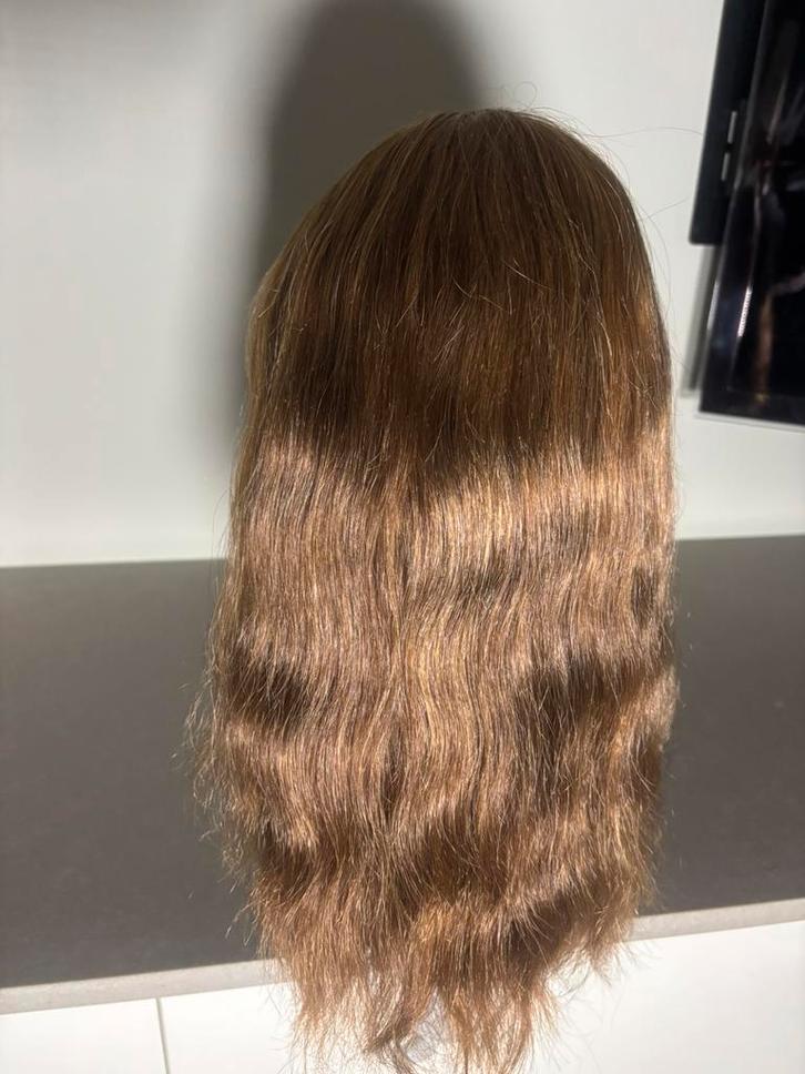Haarwerk 4 - echt haar (45cm), Sieraden, Tassen en Uiterlijk, Uiterlijk | Haarverzorging, Zo goed als nieuw, Pruik of Haarverlenging