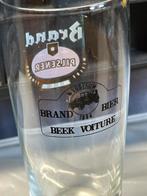 Brand bier glazen fluiten dubbeldruk, Ophalen, Zo goed als nieuw, Glas of Glazen, Brand