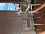 Thonet stoelen webbing wit, Huis en Inrichting, Stoelen, Ophalen, Gebruikt, Wit, Eén