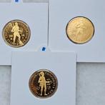 3 stuks gouden dukaten, Postzegels en Munten, Munten | Nederland, Ophalen of Verzenden, Koningin Beatrix, Overige waardes