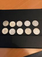 Guldens Wilhelmina 10 x, Postzegels en Munten, Munten | Nederland, Ophalen of Verzenden, Koningin Wilhelmina, 1 gulden