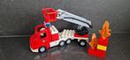 duplo 5682 brandweer ladderwagen, Ophalen of Verzenden, Gebruikt, Duplo
