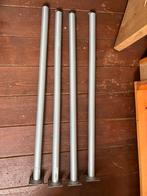 Aluminium tafelpoten, Huis en Inrichting, Tafelonderdelen, Ophalen, Minder dan 50 cm, 50 tot 100 cm, Rond