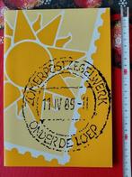 Zomerpostzegelwerk onder de loep., Ophalen of Verzenden, Verzamelalbum