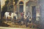 Schilderij Wouter Verschuur Paarden Antiek, Ophalen