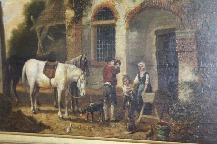 Schilderij Wouter Verschuur Paarden Antiek, Antiek en Kunst, Kunst | Schilderijen | Klassiek, Ophalen