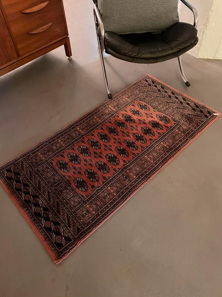 Vintage Perzisch Tapijt, Huis en Inrichting, Stoffering | Tapijten en Kleden, Gebruikt, 50 tot 100 cm, 100 tot 150 cm, Rechthoekig