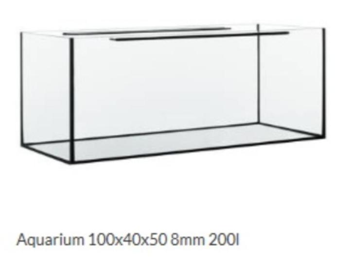 Volglas Aquarium 100x40x50 cm, Dieren en Toebehoren, Vissen | Aquaria en Toebehoren, Nieuw, Leeg aquarium, Ophalen