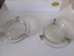 Glazen asbakken W.Hasekamp & C. Meijer Schiedam, Ophalen of Verzenden