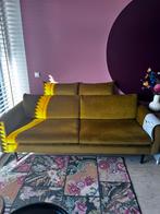 NOUS living 3-zitsbank Adam mosterdgeel, Huis en Inrichting, Gebruikt, 150 tot 200 cm, Tweepersoons, 75 tot 100 cm