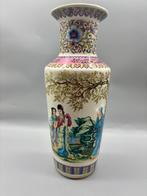 Vintage Chinese Vaas, Overige kleuren, Aardewerk of Porselein, Ophalen of Verzenden, Zo goed als nieuw