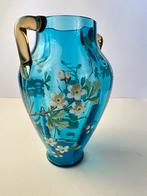 Moser Vaasje met Bloemmotief, Ophalen of Verzenden