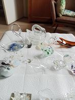 20 stuks glazen zwanen beeldjes, Ophalen of Verzenden, Zo goed als nieuw, Dier