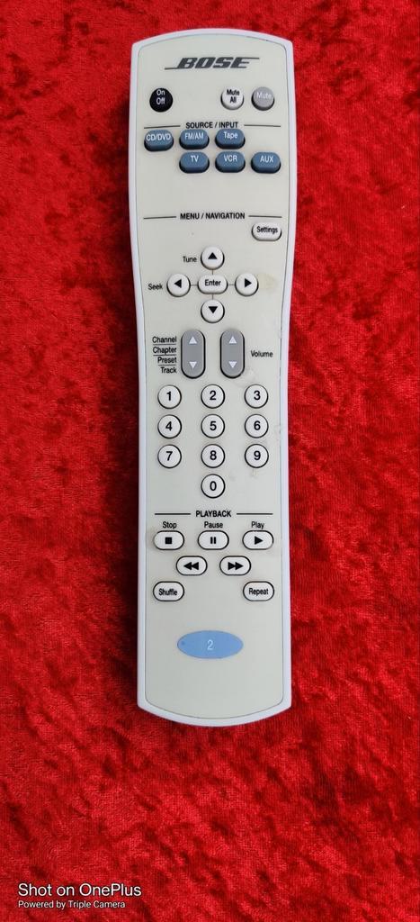 Bose Lifestyle RC28S2-40 afstandsbediening, Audio, Tv en Foto, Home Cinema-sets, Zo goed als nieuw, Overige spelers, Overige merken