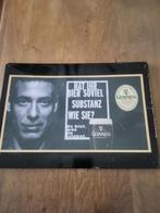 GUINNESS BEER - 34 - DUITSE RECLAME., Verzamelen, Biermerken, Ophalen, Zo goed als nieuw, Reclamebord, Plaat of Schild, Overige merken