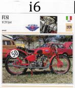 Ma1128 motorkaart ( i6 ) Fusi m 250 sport ( 1939 ), Ophalen of Verzenden, Zo goed als nieuw, Motoren