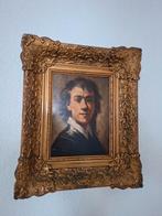 Jan Theuns Schilderij in oude ornamentenlijst, Antiek en Kunst, Ophalen