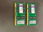 kingston 2 GB DDR2 RAM 200-pin SO-DIMM PC2-6400S, 200Mhz, Ophalen of Verzenden, Zo goed als nieuw, DDR2