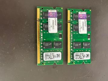 kingston 2 GB DDR2 RAM 200-pin SO-DIMM PC2-6400S beschikbaar voor biedingen