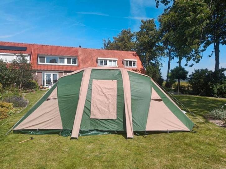 Keurig nette Falco Steenarend 400+aanhanger KOOPJE, Caravans en Kamperen, Tenten, tot en met 4, Ophalen