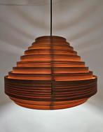 Hanglamp fineer Hans Agne Jacobson Zweeds design, Ophalen of Verzenden, Gebruikt, Hout, Minder dan 50 cm