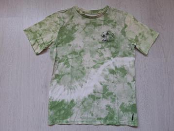 Groen met wit t-shirt van WE Fashion, maat 146/152 beschikbaar voor biedingen
