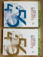 Getal en ruimte vwo wiskunde A deel 3 en 4 twaalfe editie, Ophalen of Verzenden, Zo goed als nieuw, Natuurwetenschap