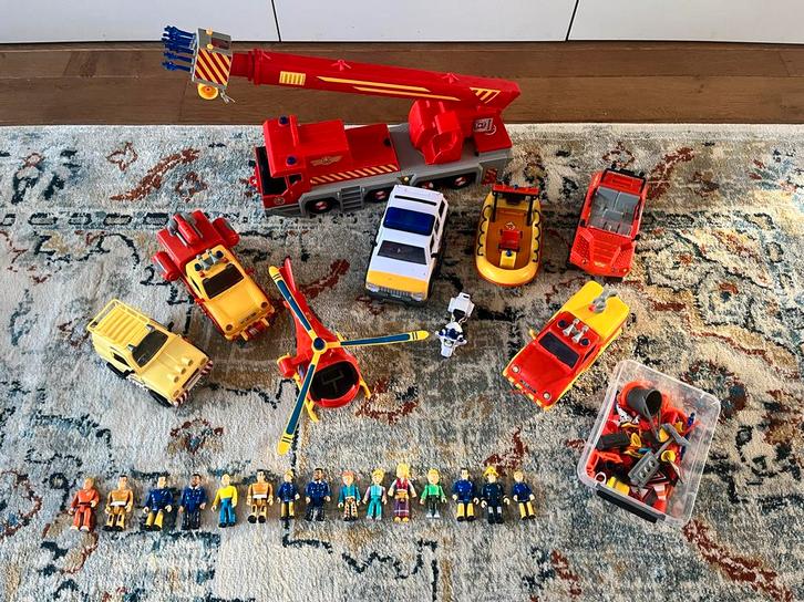 Brandweerman Sam Speelgoed, Kinderen en Baby's, Speelgoed | Overig, Gebruikt, Jongen of Meisje, Ophalen