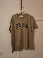 Khaki Brooklyn T-shirt - Nieuw!, Kleding | Heren, Ophalen of Verzenden, Nieuw, Maat 56/58 (XL), Groen