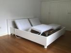 Lits jumeaux, Ophalen, Verstelbaar, Wit, Tweepersoons