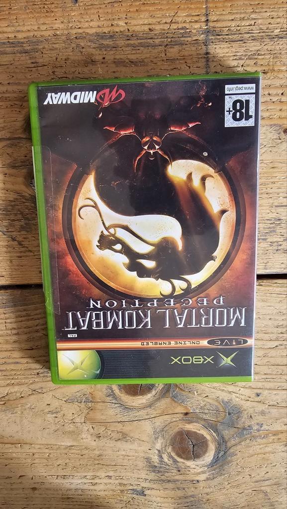 Mortal Kombat Deception - Xbox, Spelcomputers en Games, Games | Xbox Original, Gebruikt, Vechten, 2 spelers, Vanaf 18 jaar, Online