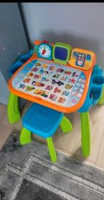 VTech Tekentafel met Stoel, Ophalen, Zo goed als nieuw, Taal en Lezen, Met licht