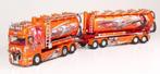 Tekno 9911ZW Shogun Scania R Topline silo-combinatie., Hobby en Vrije tijd, Modelauto's | 1:50, Ophalen of Verzenden, Nieuw, Bus of Vrachtwagen