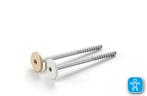 Heraklith DDS Plus Betonschroef 125 mm Beige, Doe-het-zelf en Verbouw, Ophalen, Zo goed als nieuw