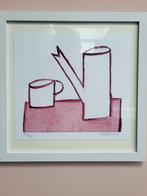 Klaas Gubbels, litho uit 2019 ingelijst €400., Ophalen