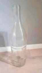 Mooie hoge fles vaas, hoogte 55 cm, Glas, Ophalen of Verzenden, Zo goed als nieuw, 75 cm of meer