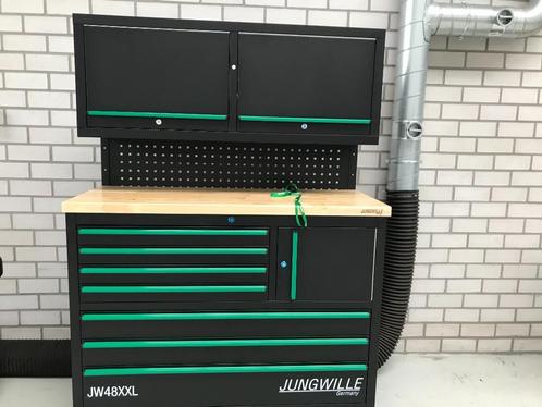 jungwille gereedschapswagen 48 XXL 272 delig met bovenkastje, Doe-het-zelf en Verbouw, Gereedschapskisten, Nieuw, Gevuld, Ophalen